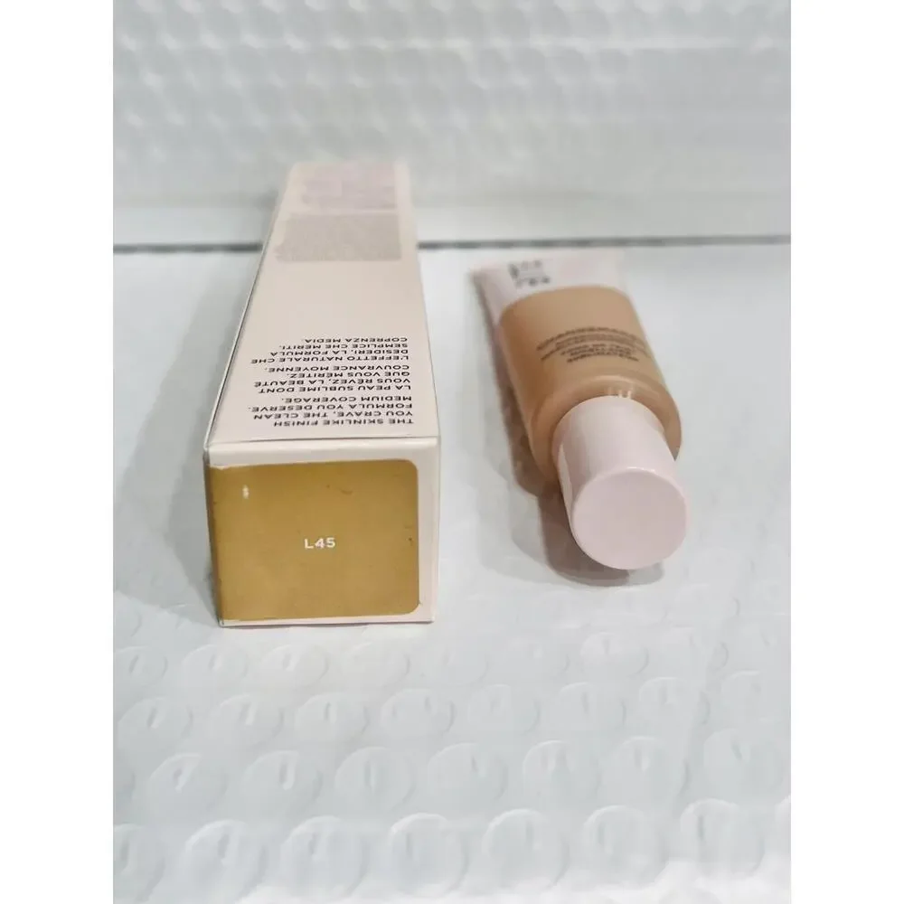 BITE‎ BEAUTY ChangeMaker Micellar Foundation L45 Medium Vegan 100% New in Box